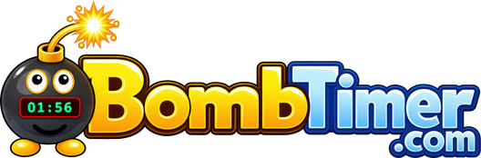 BombTimer 가로형 로고